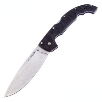 Нож COLD STEEL VOYAGER EXTRA LARGE DROP PLAIN EDGE 29AXB